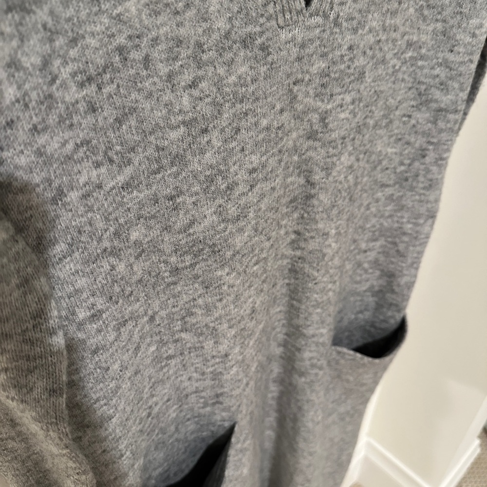 HATCH COLLECTION – Grey Collared Sweater Dress, Size 0